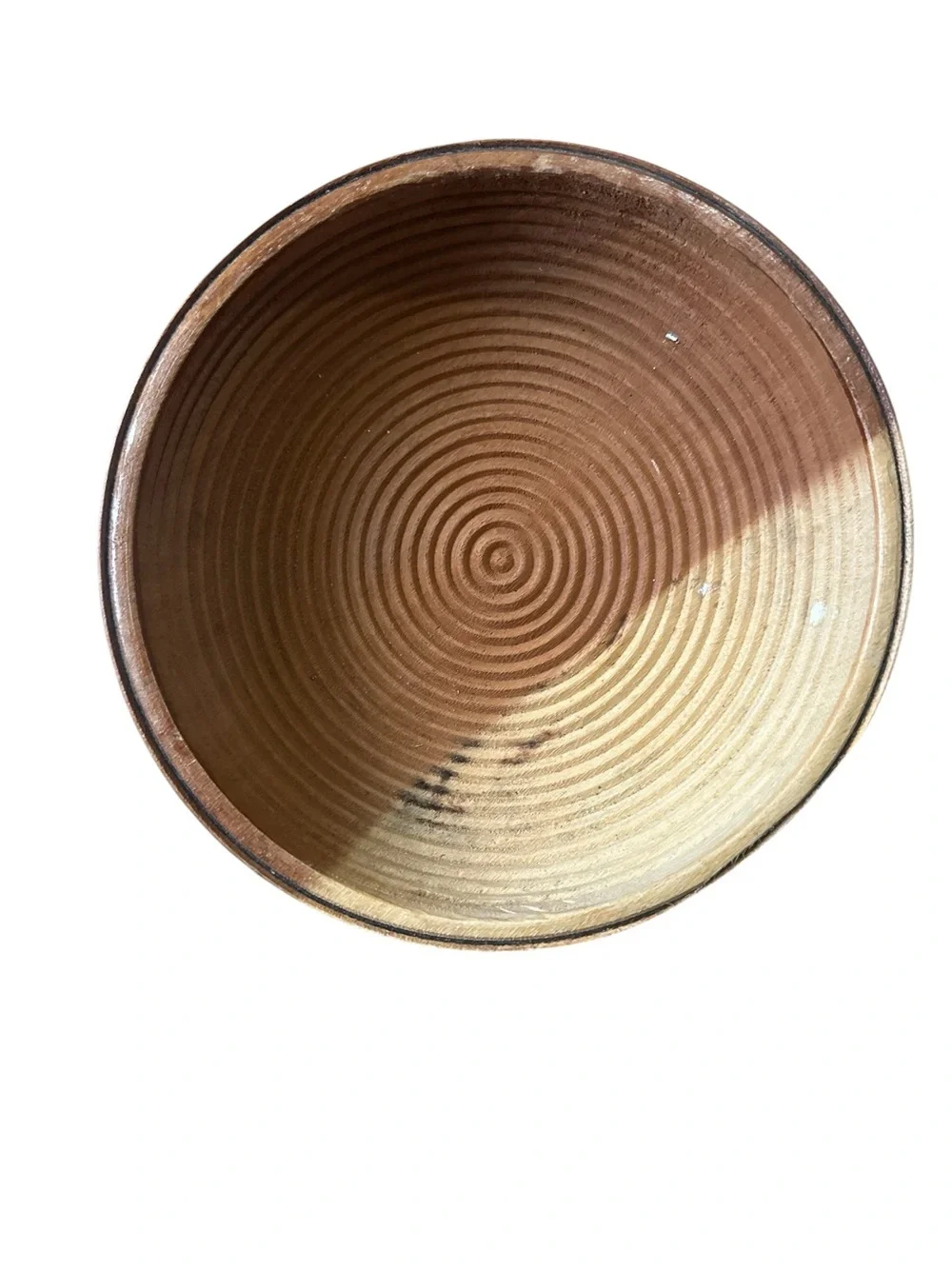 Handmade Wooden Grinding Bowl with Grinder – Traditional West African Asanka